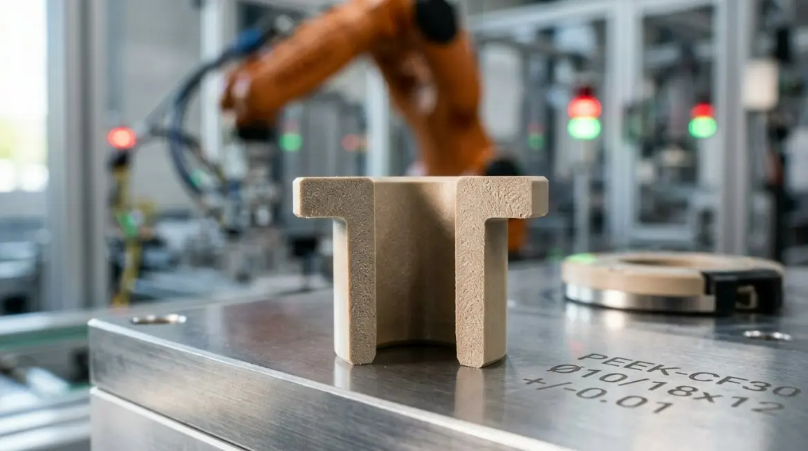 PEEK Flanged Bushings کے لیے الٹیمیٹ 2026 گائیڈ: ESG کمپلائنس، اسمارٹ انٹیگریشن، اور نیکسٹ جنر مینوفیکچرنگ کے معیارات